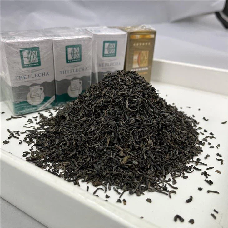 China Green Tea Chunnmee 41022 in 25g Packing For West Africa Achoura Azawad Flecha Quality
